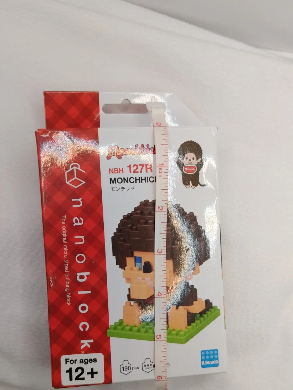 Monchhichi Nanoblock 3D Brick Build Blocks Character Collection 190Pcs *OPEN BOX